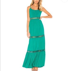 JACK by BB Dakota Maxi Dress-Pepper Green